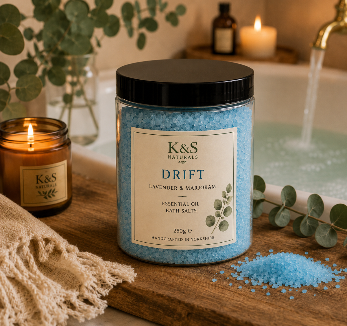 Essential Oil Bath Salts
