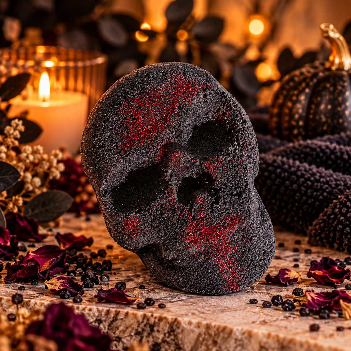 Spooky Halloween Bath Bombs