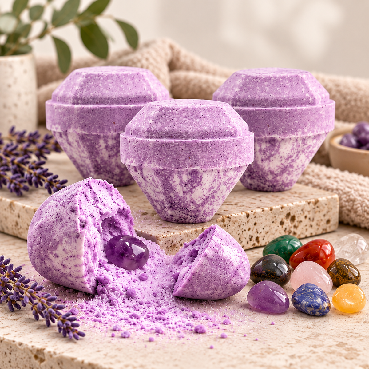 Gemstone Surprise Bath Bomb